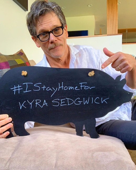 Kevin Bacon, Défi #IStayHomeFor
